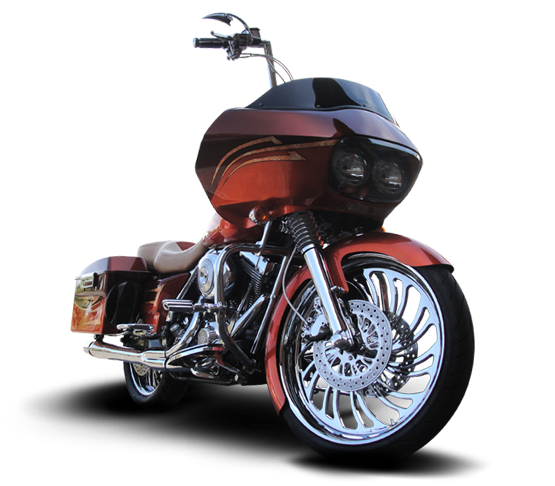 Wicked Motorcycle Wheel - Custom Motorcycle Rims