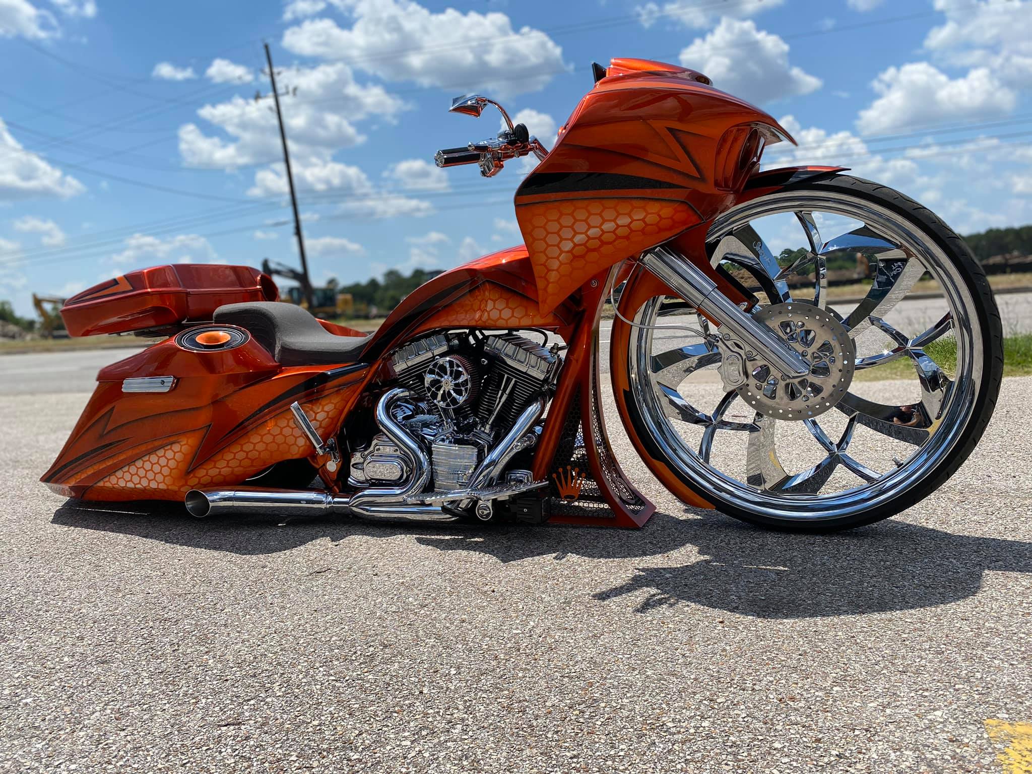 Diabolical Custom Motorcycle Wheel - Custom Motorcycle Rims