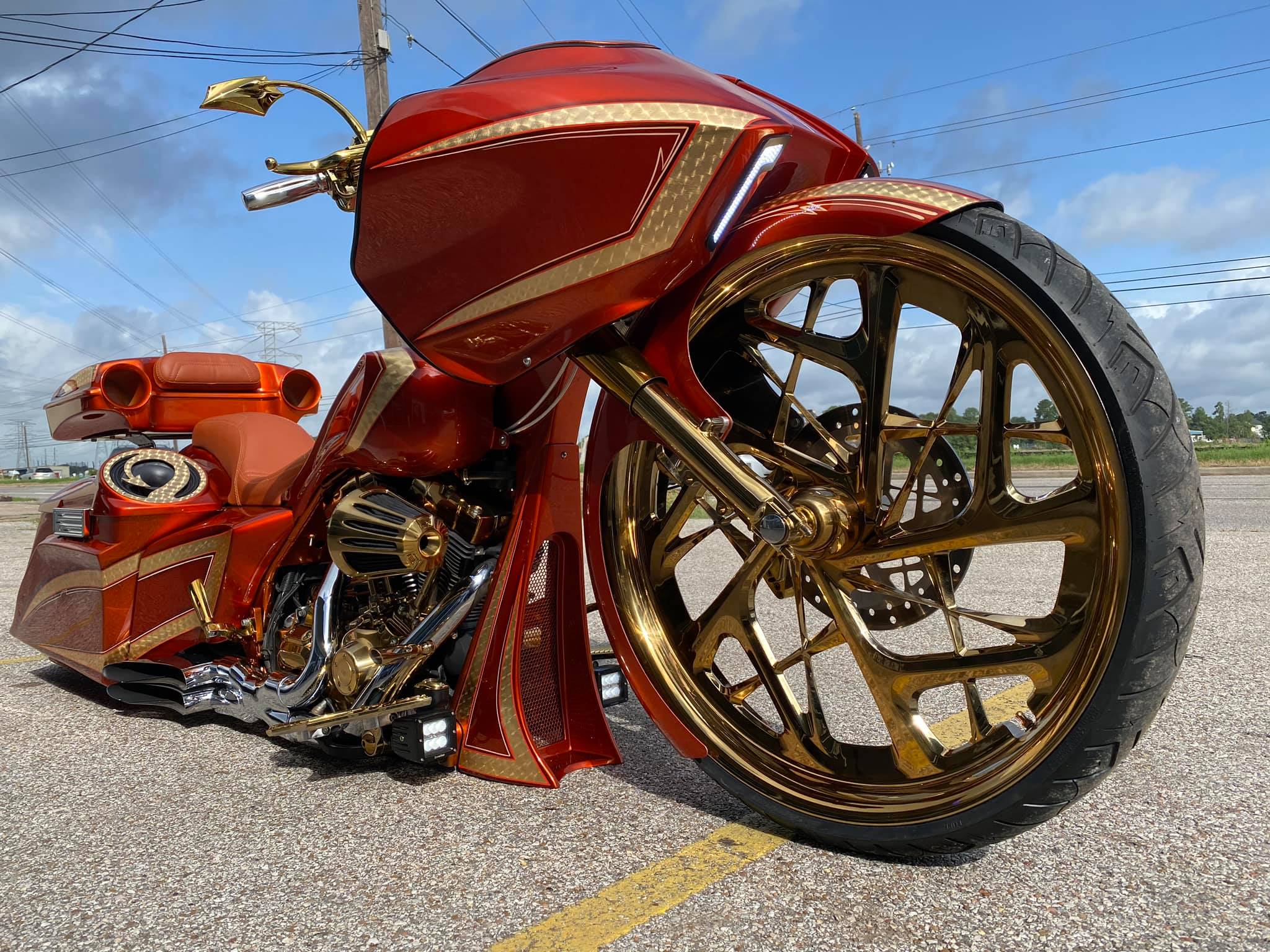 Vicious Custom Motorcycle Wheel - Custom Motorcycle Rims