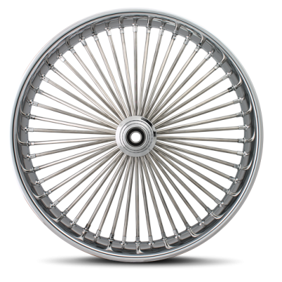 Chrome with Hi Polished Stainless Steel Spokes