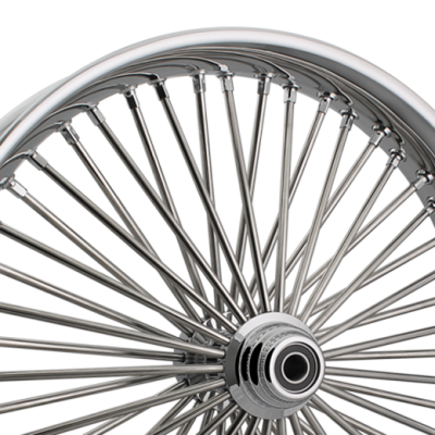 Chrome with Hi Polished Stainless Steel Spokes