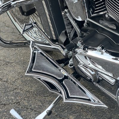 Evil Gear Shifter – Chrome and Black & Machined