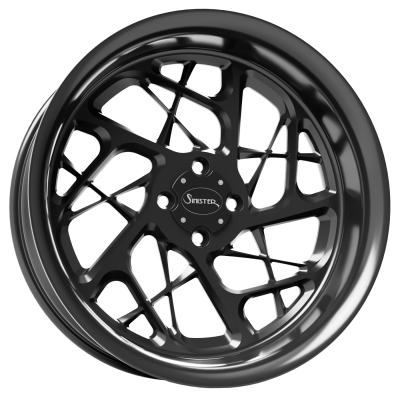 Vicious 20X7 Trike Black 3 Quarter View