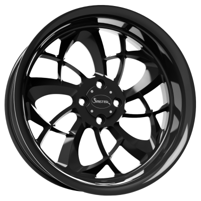 Diabolical 20X7 Trike Black 3 Quarter View