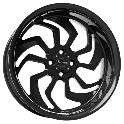 Dolce 20X7 Trike Black 3 Quarter View