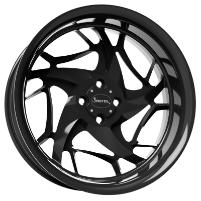 Escape 20X7 Trike Black 3 Quarter View