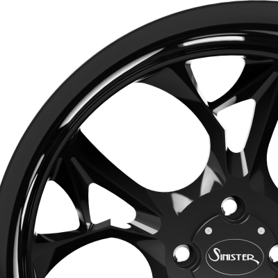 Icon 20X7 Trike Black Close Up View