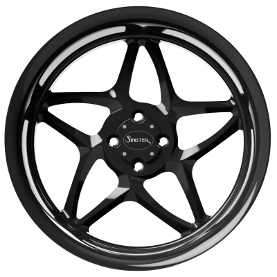 Nemesis 20X7 Trike Black Front View