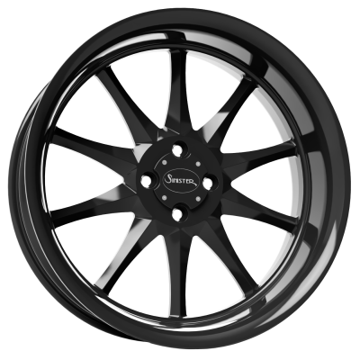 Showstopper 20X7 Trike Black 3 Quarter View