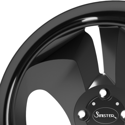 Talon 20X7 Trike Black Close Up View