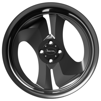 Talon 20X7 Trike Black Front View